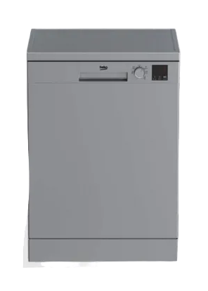 جلاية صحون بيكو - 5 برامج -لون سلفر - مرشين - A++