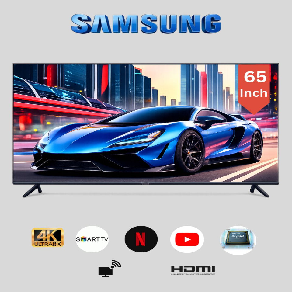 تلفزيون سامسونج 65 بوصة Crystal UHD 4K – موديل U8000F – سمارت – جودة صورة فائقة
