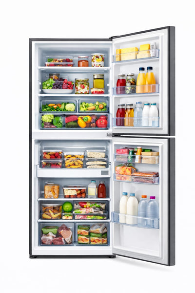 ثلاجة هيتاشي - 550 لتر - لون سلفر - +A موديل R-V800P7-1