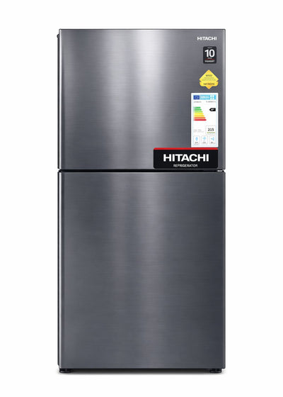 ثلاجة هيتاشي - 550 لتر - لون سلفر -  +A موديل   R-V800P7-1