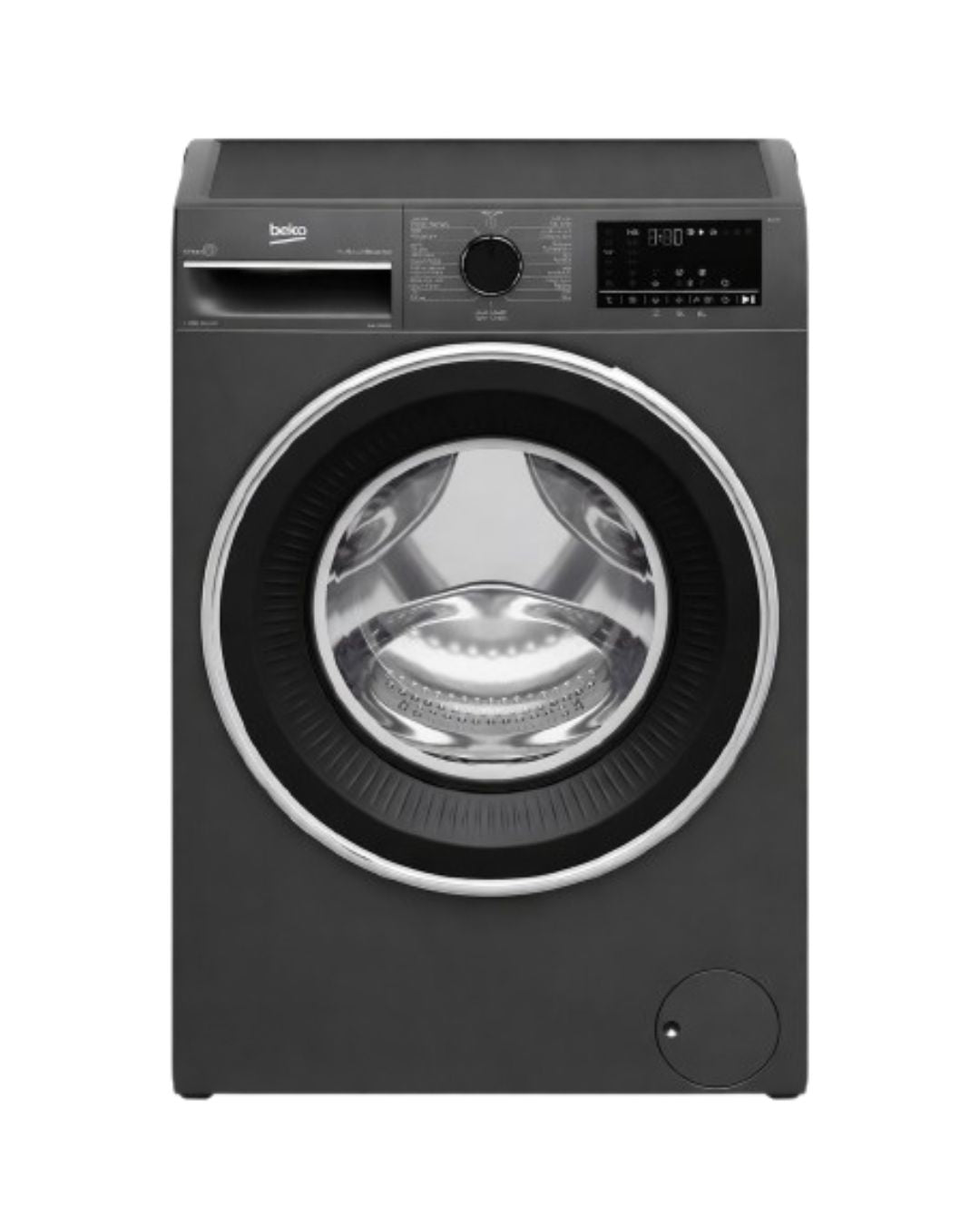 غسالة ملابس بيكو -  9 كيلو -  14 برنامج - لون سلفر +++A موديل : B5WFT091400MG